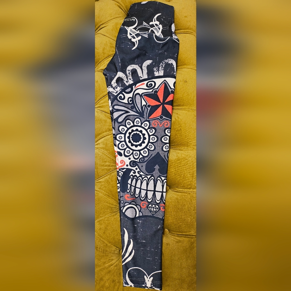 Sugar Skull Activewear Pants